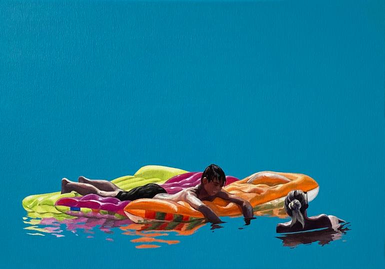 Original Figurative People Painting by Julita Malinowska