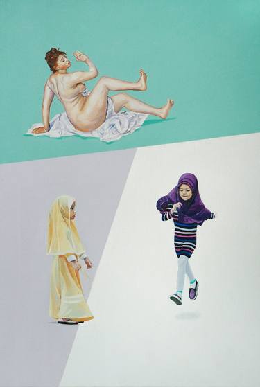 Original Realism World Culture Paintings by Julita Malinowska