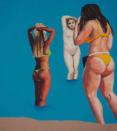 Print of Realism Nude Paintings by Julita Malinowska