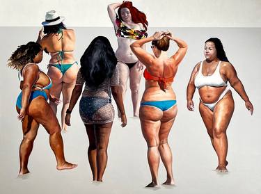 Print of Figurative Women Paintings by Julita Malinowska