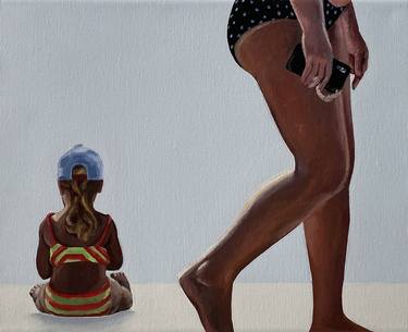 Print of Realism Beach Paintings by Julita Malinowska