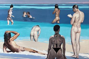 Print of Realism Nude Paintings by Julita Malinowska
