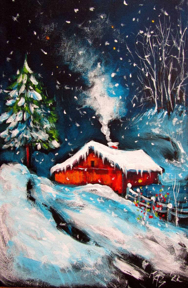 Wintertime with snowfall, image size:770x1176