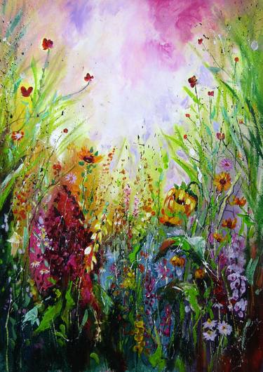 Original Impressionism Landscape Paintings by Kovacs Anna Brigitta