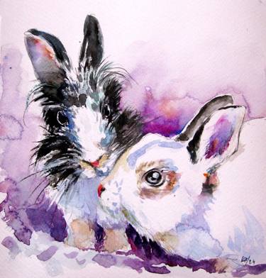 Print of Impressionism Animal Paintings by Kovacs Anna Brigitta