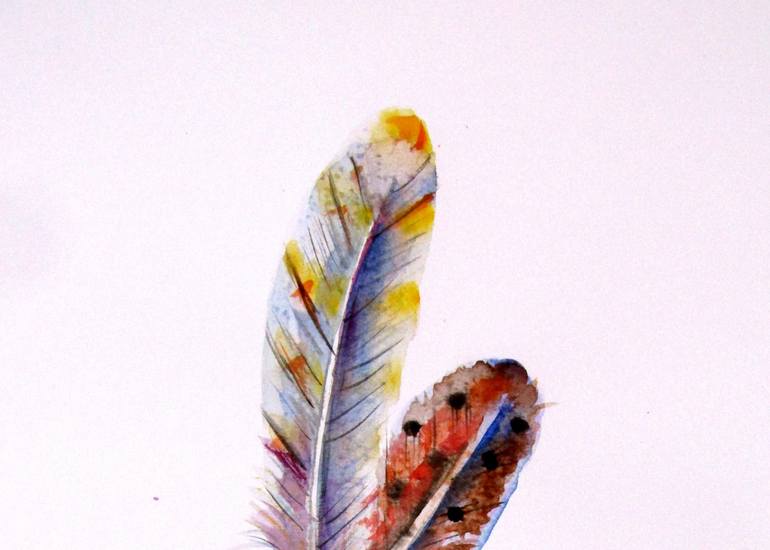 Original Impressionism Animal Painting by Kovacs Anna Brigitta