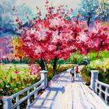 Spring landscape by Kovacs Anna Brigitta