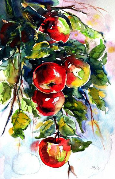 Print of Food Paintings by Kovacs Anna Brigitta