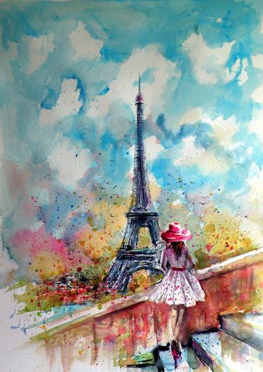 Print of Impressionism Travel Paintings by Kovacs Anna Brigitta