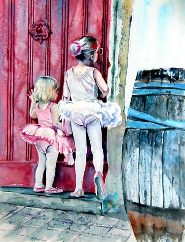 Original Kids Paintings by Kovacs Anna Brigitta