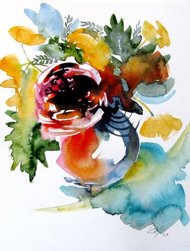 Original Still Life Paintings by Kovacs Anna Brigitta