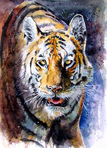 Original Animal Paintings by Kovacs Anna Brigitta