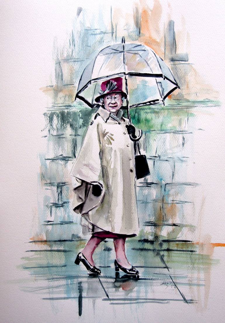 Print of Impressionism People Paintings by Kovacs Anna Brigitta