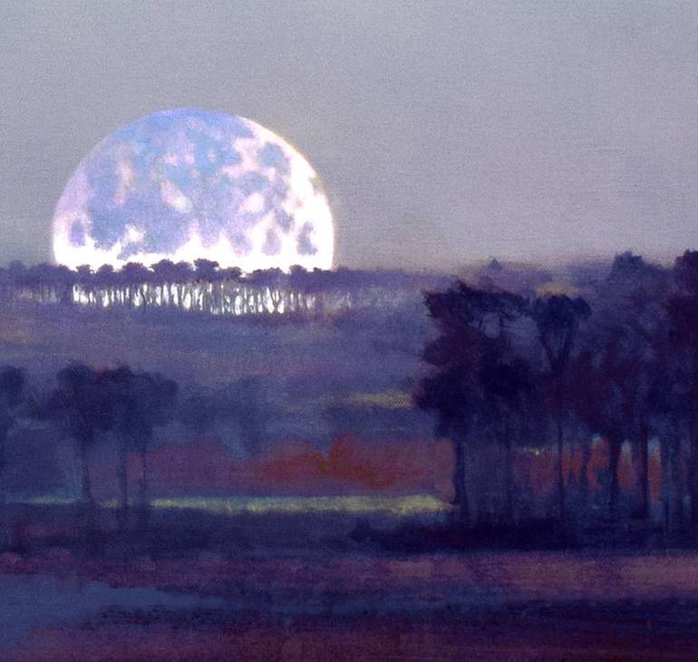 Original Impressionism Landscape Painting by John O'Grady