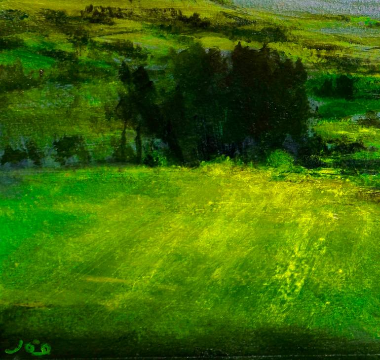 Original Expressionism Landscape Painting by John O'Grady