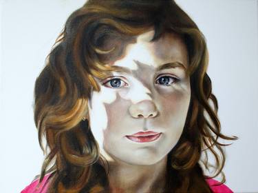 Original Realism Children Paintings by Isabel Bustros
