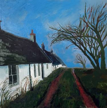 'A row of fishermen's cottages, Aberdeenshire' thumb