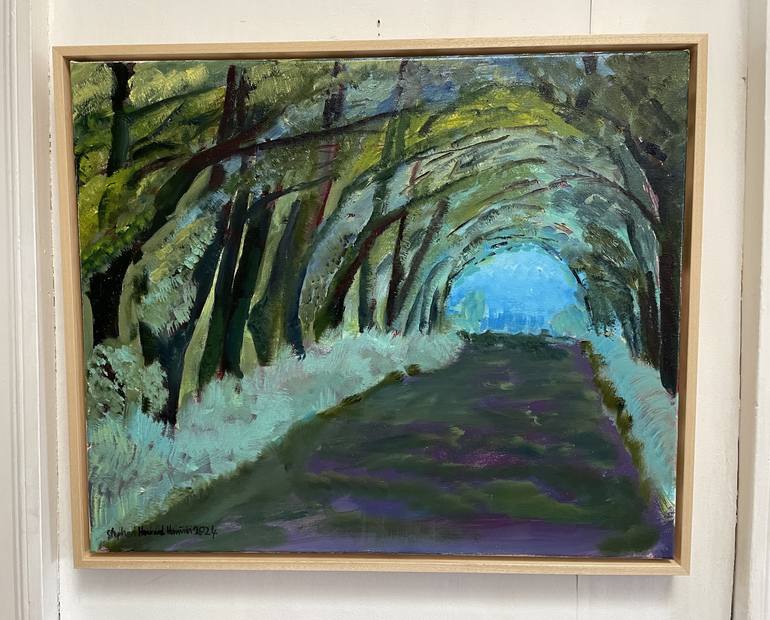 Original Expressionism Landscape Painting by Stephen Howard Harrison