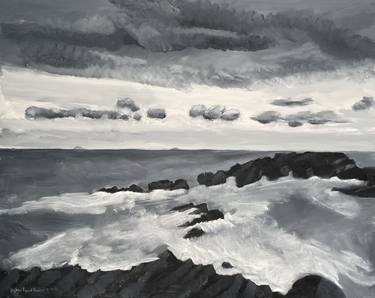 Original Expressionism Seascape Paintings by Stephen Howard Harrison
