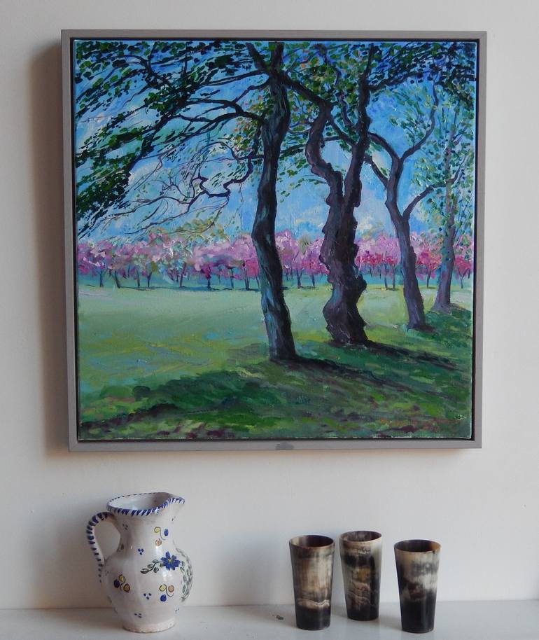 Original Tree Painting by Stephen Howard Harrison