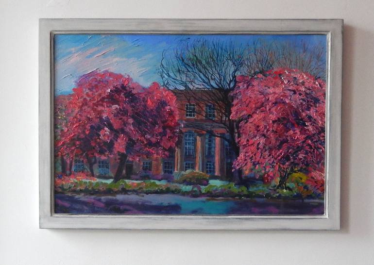 Original Expressionism Tree Painting by Stephen Howard Harrison