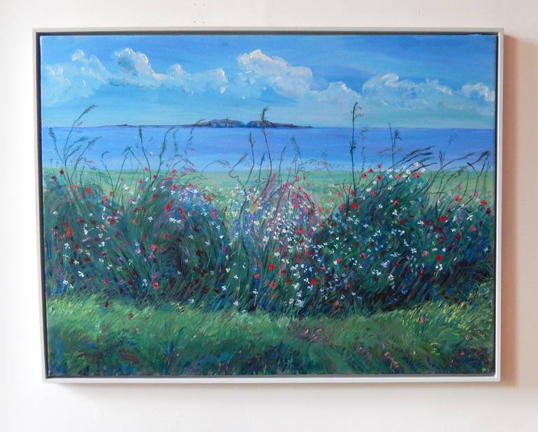 Original Impressionism Landscape Painting by Stephen Howard Harrison