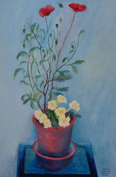 Original Impressionism Floral Paintings by Stephen Howard Harrison