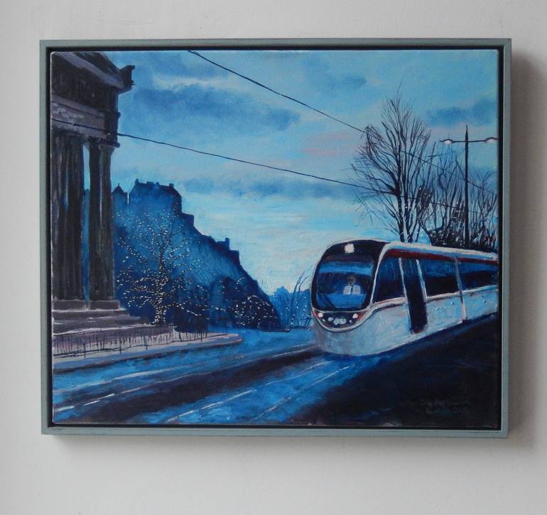 Original Impressionism Cities Painting by Stephen Howard Harrison