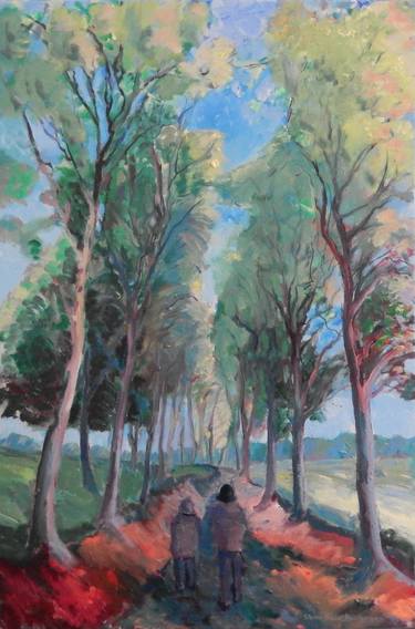 Original Expressionism Tree Paintings by Stephen Howard Harrison