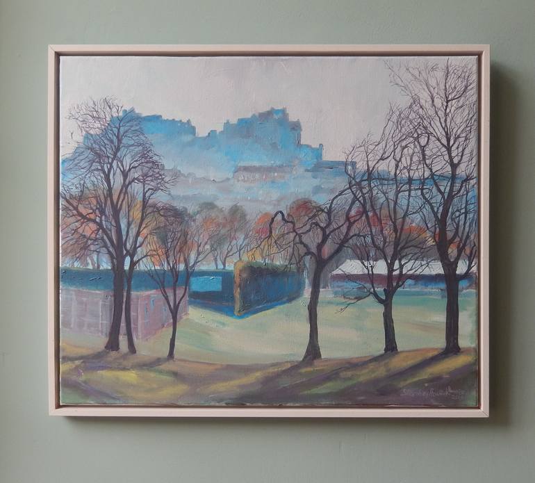 Original Impressionism Cities Painting by Stephen Howard Harrison