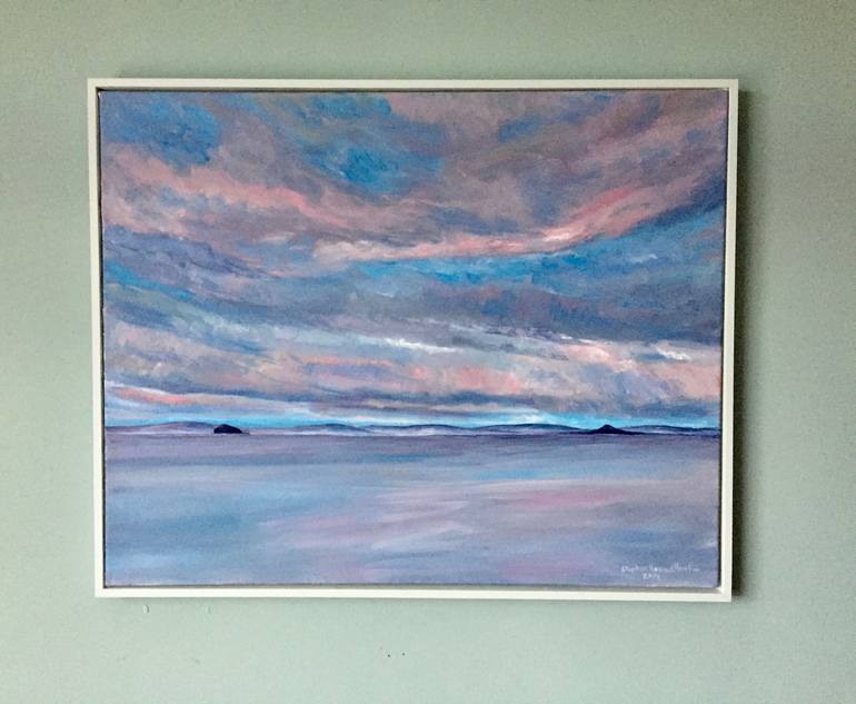 Original Impressionism Seascape Painting by Stephen Howard Harrison