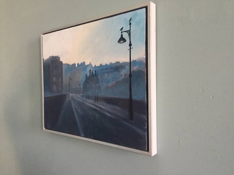 Original Cities Painting by Stephen Howard Harrison