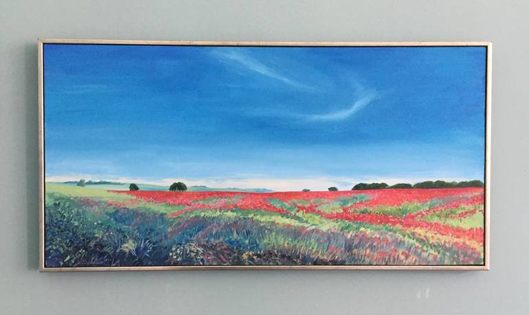 Original Impressionism Landscape Painting by Stephen Howard Harrison