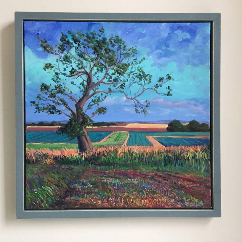 Original Expressionism Landscape Painting by Stephen Howard Harrison