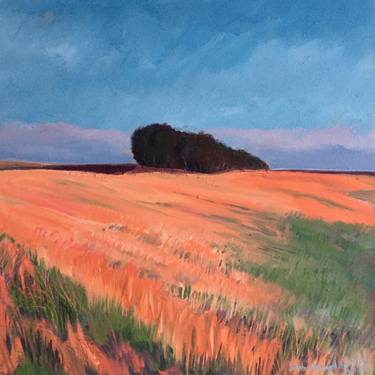 'Isolated trees in Summer, Fife' thumb