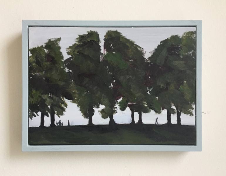 Original Figurative Tree Painting by Stephen Howard Harrison
