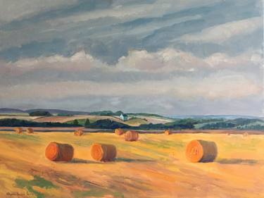 'Late Summer landscape between St Andrews and Cupar, Fife' thumb