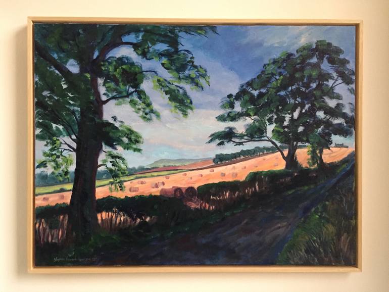 Original Impressionism Landscape Painting by Stephen Howard Harrison