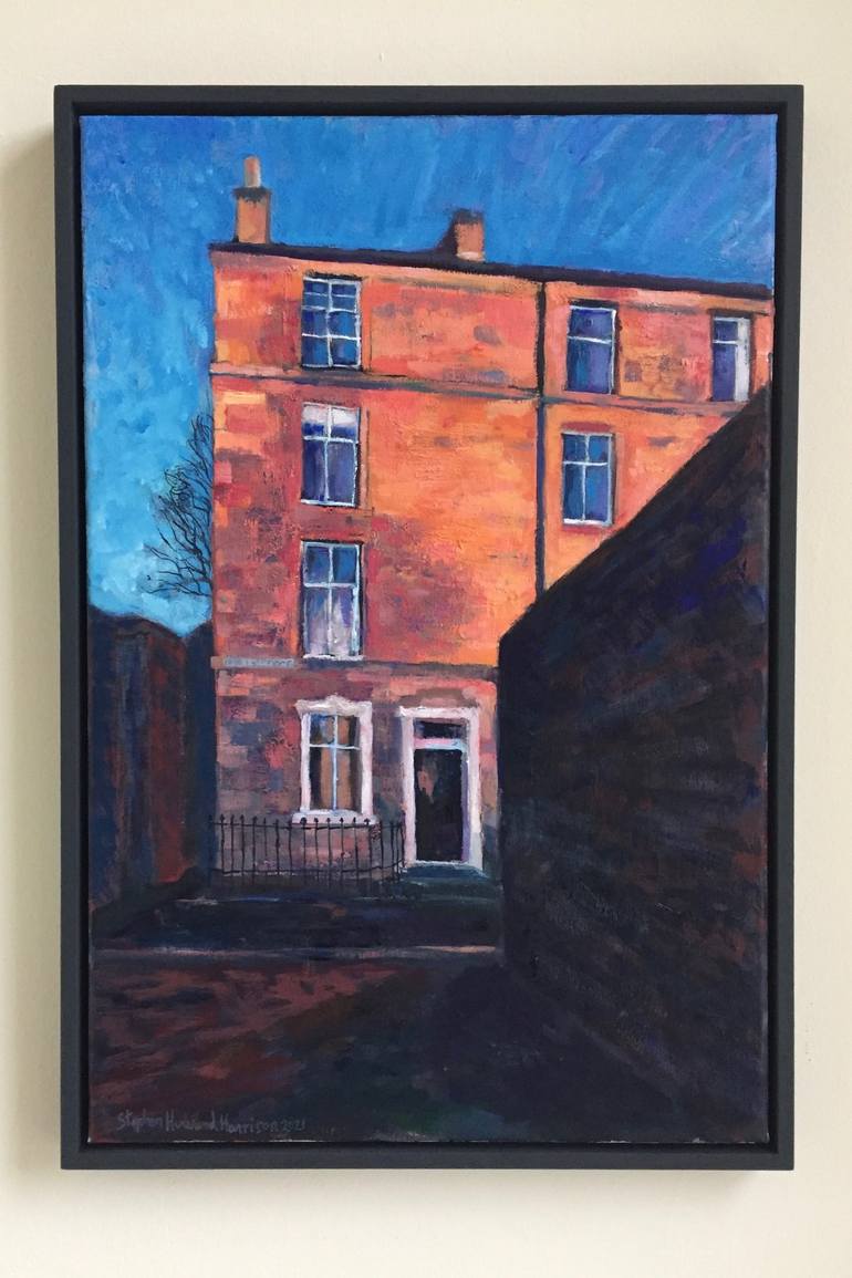 Original Architecture Painting by Stephen Howard Harrison