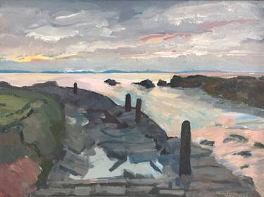 Original Impressionism Seascape Paintings by Stephen Howard Harrison