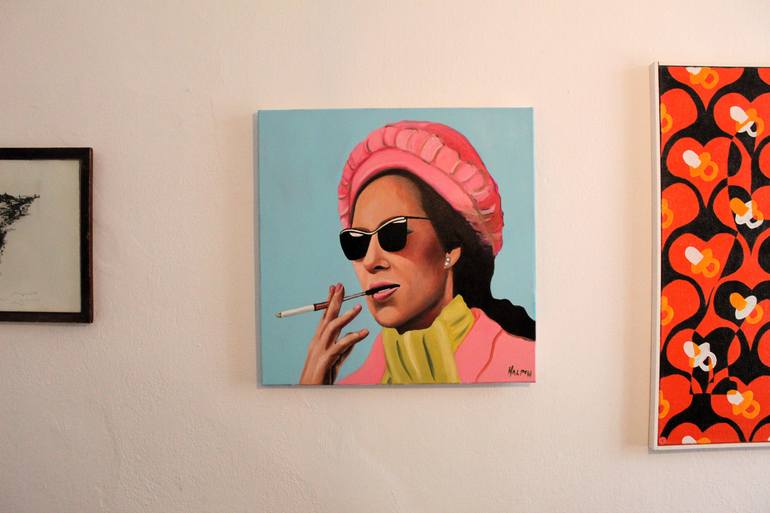 Original Contemporary People Painting by Mathew Halpin