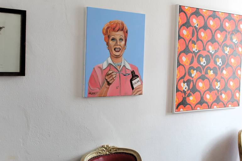 Original Contemporary People Painting by Mathew Halpin
