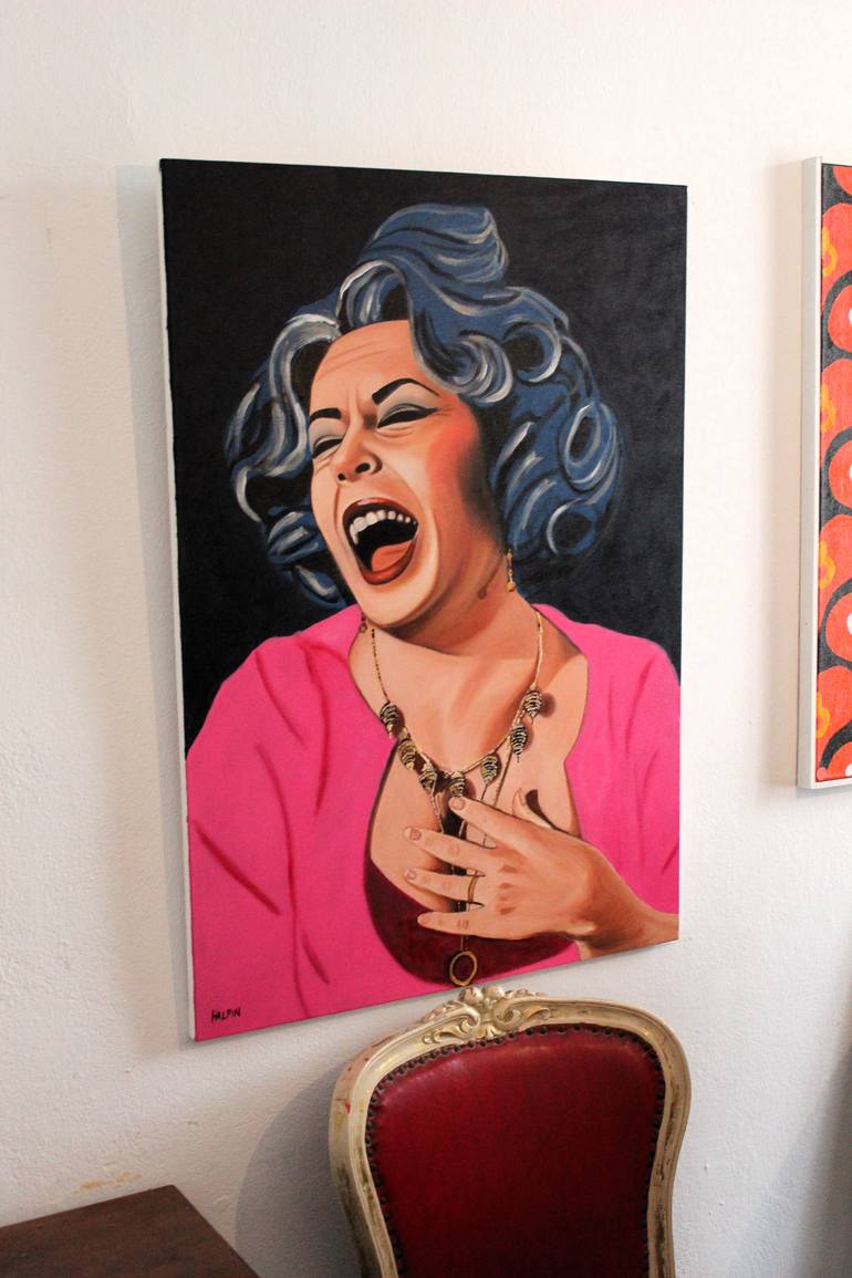 Original Contemporary Pop Culture/Celebrity Painting by Mathew Halpin