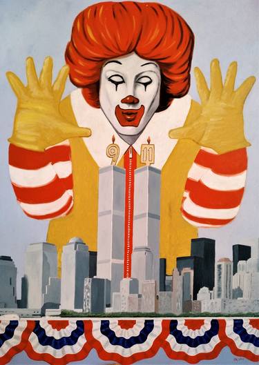 Original Pop Art Humor Paintings by Mathew Halpin