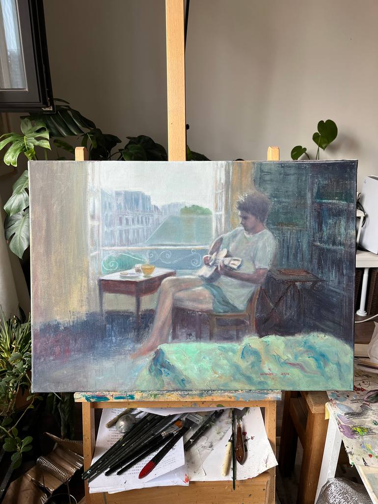 Original Contemporary Time Painting by Linda 刘雁之