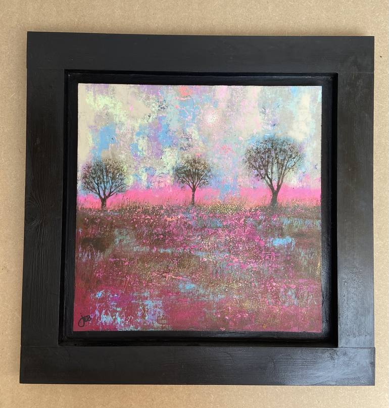 Original Abstract Landscape Painting by Jo Starkey