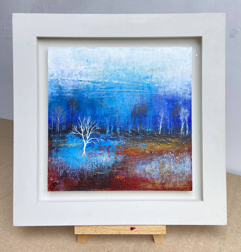 Original Abstract Realism Landscape Painting by Jo Starkey