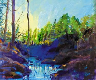 Print of Impressionism Landscape Paintings by Andrew McGeachy