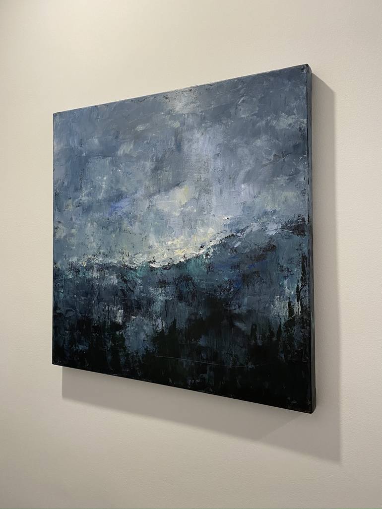 Original Abstract Landscape Painting by Aaron Jackson