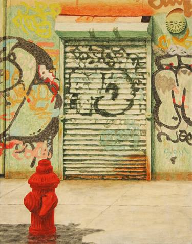 Print of Street Art Places Paintings by Pelle Perlefelt